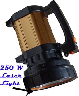 MitSales 250 W Laser Light With 2 Km Long Range ,3 Modes With 10000 Mah Battery Torch