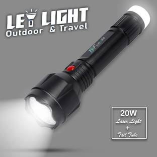 FIRSTLIKE High Power Long Distance For Home,Search Light with 2 Modes Torch