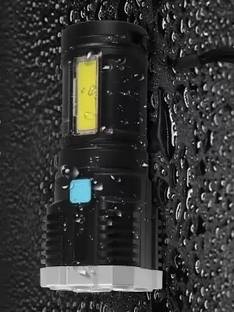 NKPR High quality Super Bright LED Flashlight 4 Lighting Torch High Lumens 90 12 hrs Torch Emergency Light