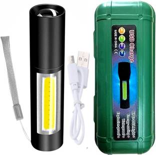 SPERO LED Flashlight Torch Brighter Flashlight Water Resistant Torch Rechargeable Torch