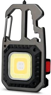 Care 4 LED Torch Mini Cob Keyring, 7 Modes, 1000 Lumens, Rechargeable Inspection Lights Torch