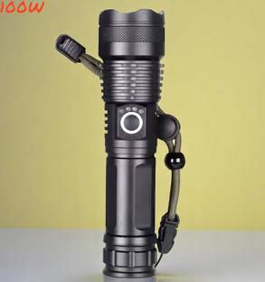 3BAAN X390 (ZOOMABLE Metal Torch) 5 Modes Flashlight, Super Bright Torch