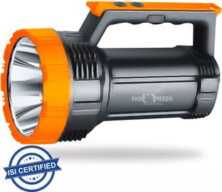 Pick Ur Needs Rechargeable Emergency Torch Search 100W With Lithium Battery Long Range (1 Km) Torch