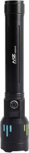 MZ M242 (RECHARGEABLE LED METAL TORCH) Zoomable 200W with 5200mAh Battery & 5 Modes Torch