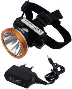 EN 24 Energy 35 Watt Headlamp With Lithium Battery Rechargeable Torch
