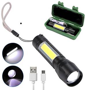 Small Sun Exclusive Collection Bright Rechargeable Torch 600 Meter Range Small Flashlight Torch