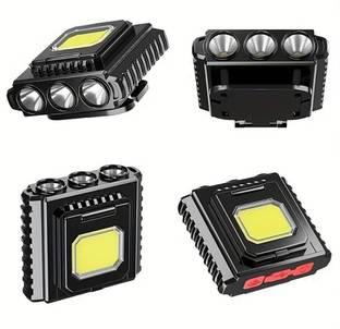 insignia decor Rechargeable Headlamp 5 in 1 wide beam head torch waterproof cob head light_L60 Torch
