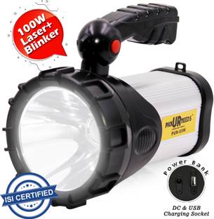 Pick Ur Needs 100w Rechargeable Waterproof Bright Led Torch Laser Long Range Distance Torch