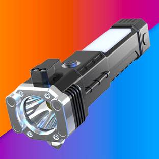 Small Sun Portable & Rechargeable Long Distance Beam Range with Power Bank Torch Torch