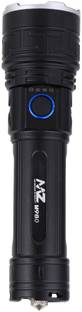 MZ M980-RECHARGEABLE LED METAL TORCH-Zoomable 200W Power with 5500mAh Battery Torch