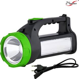 24 ENERGY Long Range Laser Torch with Side SMD Light | Green Torch