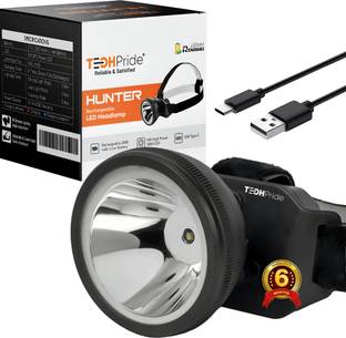 TechPride LED Head light for farmers Camping Hiking Trekking Cycling caving Fishing Torch
