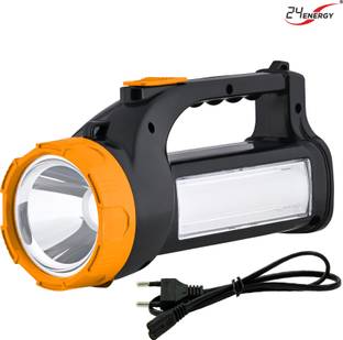 24 ENERGY Long Range Laser Torch with Side SMD Light | Orange Torch