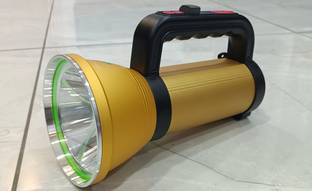 MitSales 1000 W Jumbo Kisan Torch With 3 Km Long Range,3 modes, Water Proof Metal Body Torch