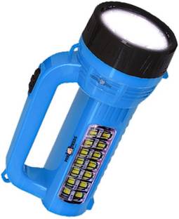 Pick Ur Needs Solar 50w Laser+14SMD Side Home Emergency Long Range Rechargeable Bright LED Torch