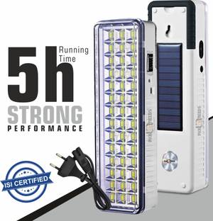 Pick Ur Needs Rechargeable Solar Extra Bright 42 SMD LED Light With DC/Solar Charging Portable Torch