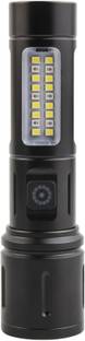 MZ 603 (LED ZOOMABLE TORCH) XPE+COB Light 6 Modes Torch