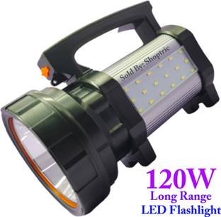 shoptric 120w aluminum body waterproof torch 2 km long range 4 mode laser led Torch