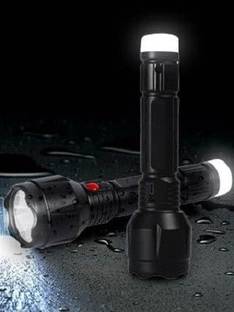 AKR 20 Watt Bright Led Flashlight with Nigh Light Hand Torch ( Rechargeable) Torch