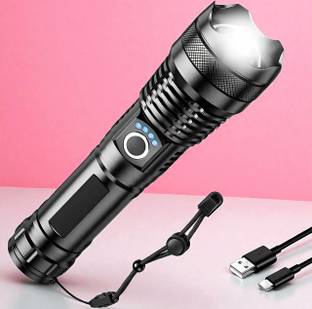 3BAAN X530 Powerful Torch-Ultra-Bright Rechargeable Torch for Outdoor & Emergency Use Torch