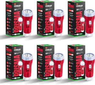EVEREADY DL 201 PRISMA PACK 0F 6 Torch