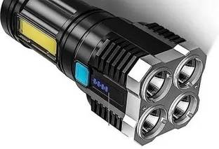 NKL High quality Super Bright LED Flashlight 4 Lighting Torch High Lumens 116 6 hrs Torch Emergency Light