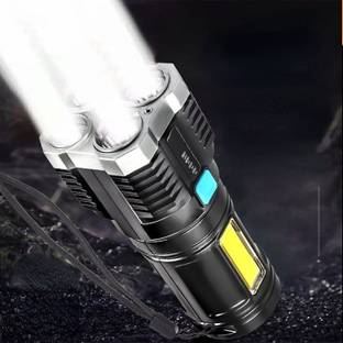 insignia decor 4 in 1 Torch with Battery Indicator rechargeable High Power max Long battery_L42 Torch
