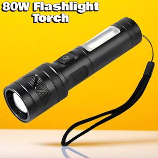 Stybits A14 (ZOOMABLE METAL LED TORCH) 3 Modes Flashlight, Super Bright Torch