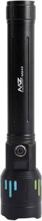 MZ M242 (RECHARGEABLE LED METAL TORCH) Zoomable 200W with 5200mAh Battery & 5 Modes Torch
