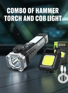 Sebon Hammer Torch and COB Led Combo Torch