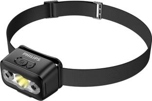 PHILIPS 10 Mode High-Power LED Head Lamp, 1000mAh Li-ion Battery, Type-C, SFL3153RH/56 Torch