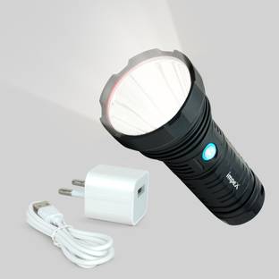 IMPEX High-Powered LED Flashlight | 6600 mAh Torch Light | Torch