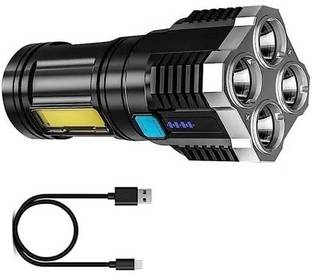 NKL High quality Super Bright LED Flashlight 4 Lighting Torch High Lumens 137 12 hrs Torch Emergency Light