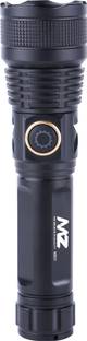 MZ M931 (ZOOMABLE METAL TORCH)5 Modes Flashlight, Super Bright LED Light Torch