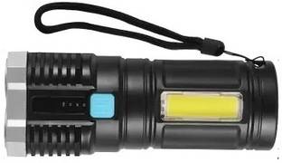NKPR High quality Super Bright LED Flashlight 4 Lighting Torch High Lumens 124 12 hrs Torch Emergency Light
