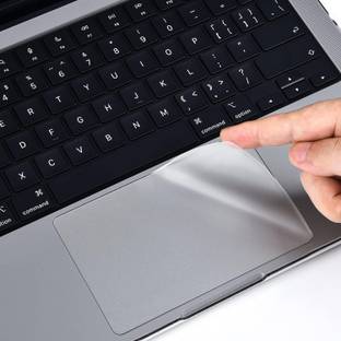 Saco Matte Finish Trackpad Protector Cover for 2024-2022 MacBook Air 13.6 M3 M2 Model A2681 A3113 Adhesive Sticker for Touchpad