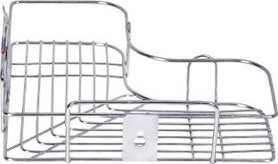 CLARIPLUS Bathroom Corner SS -1 ILVER Towel Holder