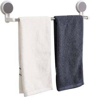 XBEY by XBEY Wall Mounted Self Adhesive Magic Sticker/ Towel Rod for Bathroom Multicolor Towel Holder