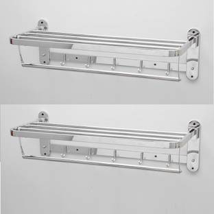 SAMANEA TRF-24-2 Rustic Green Towel Holder