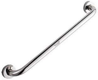 Prestige Grab Bar (Safety Toilet Support Rail) Handle Shower Grab Bar (Chrome 15 Inch) Silver Towel Holder
