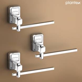Plantex Crosslink Darcy Napkin Ring/Towel Ring/Napkin Holder/Towel Hanger (Pack of 3) Chrome Finish Towel Holder
