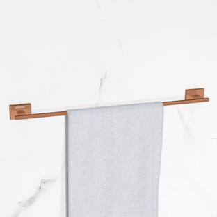Plantex Benz 304 Grade Stainless Steel Towel Rod /Stand/Bathroom Accessories (24 inch) Rose Gold Towel Holder
