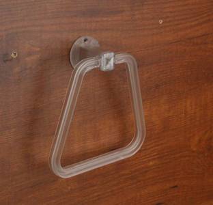 Flipkart SmartBuy Plastic wall mount napkin holder white Towel Hanger for bathroom ( PACK OF 1) white Towel Holder