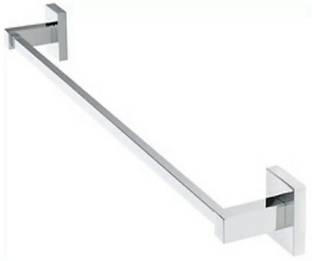 ANALEX Towel Rod (24 inch) Stainless Steel (Pack of 1) Silver Towel Holder