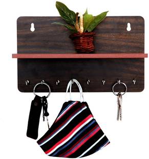 LAKHAJI Key Holder for house Black Towel Holder