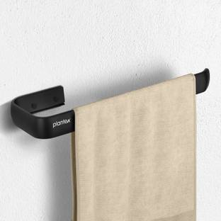 Plantex Towel Ring for Bathroom/9 Inch Towel Holder/Towel Hanger for Wash-Basin/Kitchen Black Towel Holder