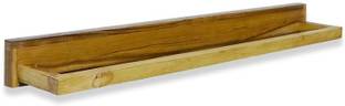 Wisekrafter by Wisekrafter Teakwood make Wall Mount Bathroom /Kitchen Towel hanging Rod/Napkin Hanger BT05 Brown Towel Holder