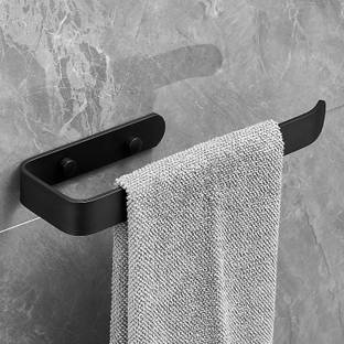 Plantex Napkin Ring/Hanger/Napkin Bathroom Accessories (977) Black Towel Holder