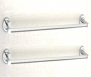 Easyhome Furnish Stainless steel heavy Towel ring Towel holder Towel rod for wash basin Towel hanger Cloth hanger Napkin ring Bathroom accessories Modern Bath Towel Stand Cloth stand for bathroom 24 inch 1 Bar Towel Rod