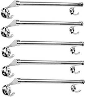 QUXOZO 24 inch towel rod 24 inch 5 Bar Towel Rod
